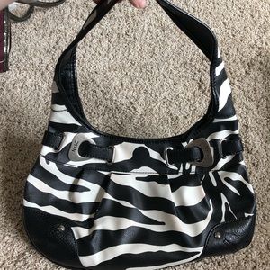 Zebra print purse from NY&Co